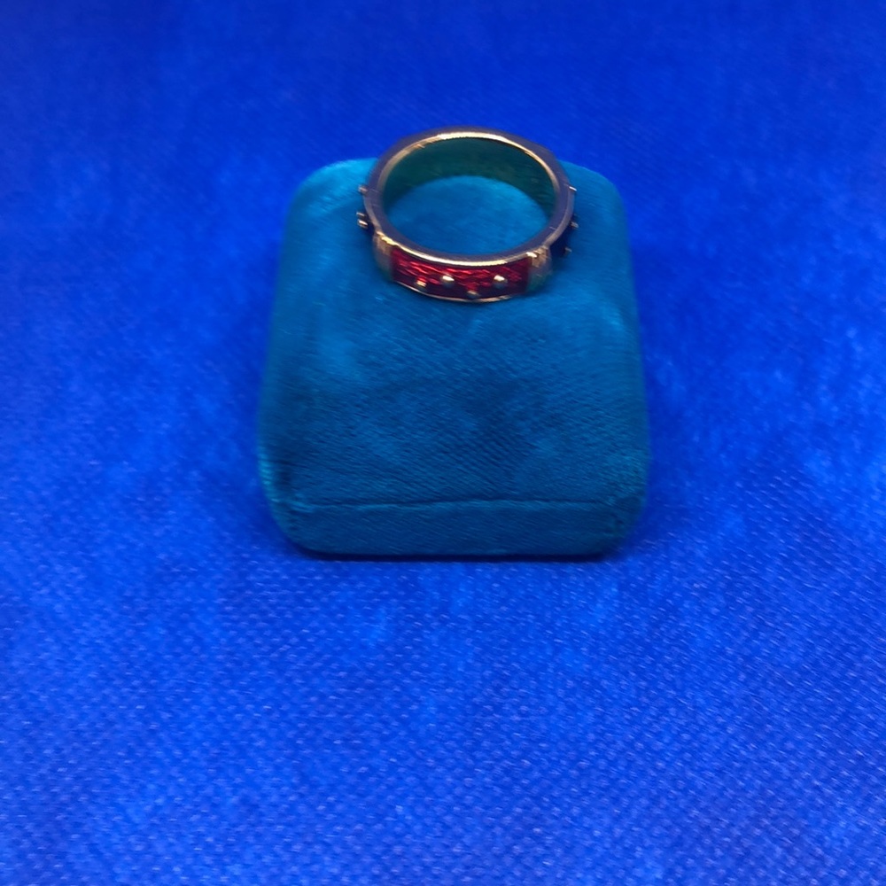 🖤❤️🖤Enamel Ring Joan Rivers - Picture 5 of 8